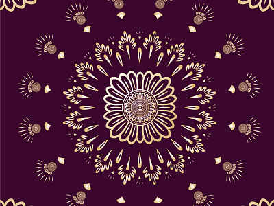 Floral Ornamental Mandala branding creative creative design elegant floral design floral pattern professional vector