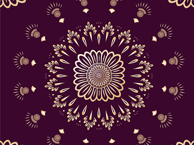 Floral Ornamental Mandala