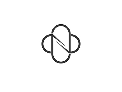 Infinity N Logo Design branding creative creative design elegant icon illustration logo n logo professional typography vector