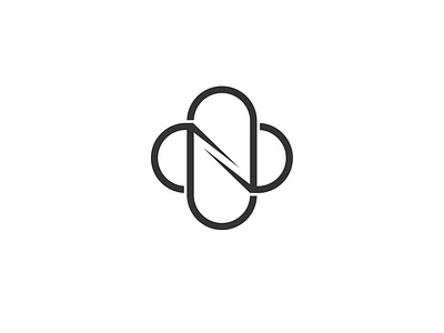 Infinity N Logo Design