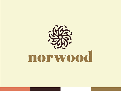 Norwood Development Group abstract branding geometry icon logo