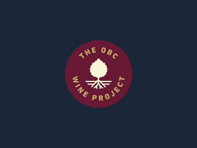 The OBC Wine Project identity logo packaging wine