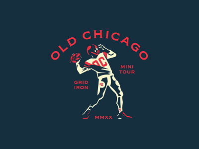 Old Chicago Gridiron Tour Tee 4