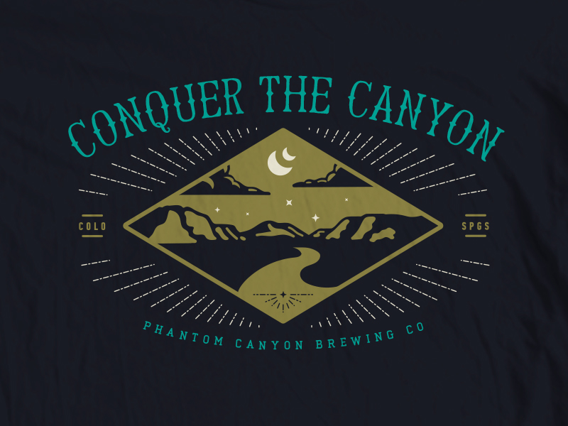 Conquer The Canyon by Jevons Design Co. on Dribbble