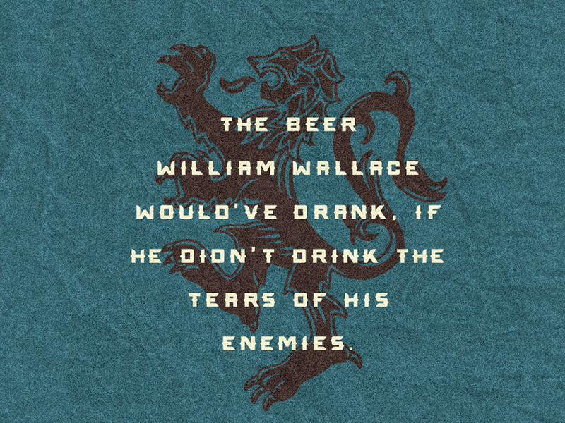 William Wallace by Jevons Design Co. on Dribbble