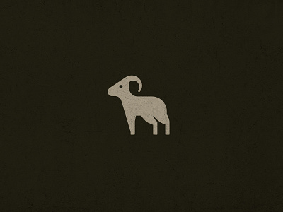 Bighorn animal bighorn clean icon logo sheep