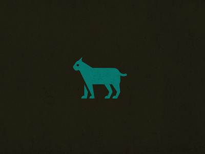 Bobcat animal bobcat cat clean icon logo