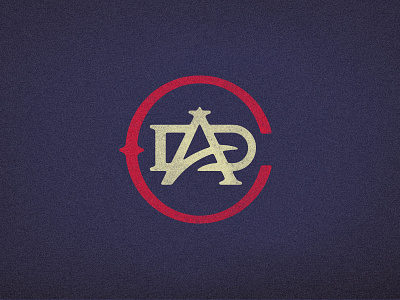 C.A.D. a brand c d flat icon identity logo monogram