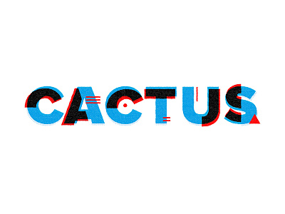 Cactus Type Experiment 1 cactus custom type typography