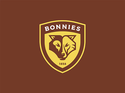 Bonnie 2 branding college collegiate logo monastic new york saint university