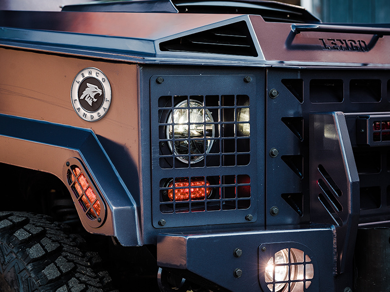 Lenco Armored Vehicles 3 tactical 4x4 vehicle police military feline cougar cat branding logo