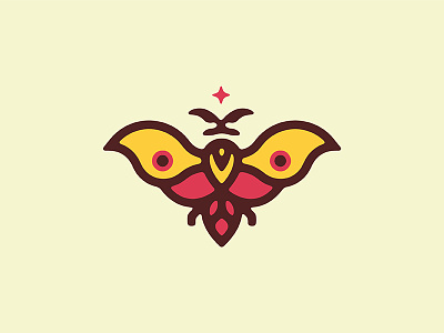 Nagual Moth icon identity logo magic mark moth nagual sorcery