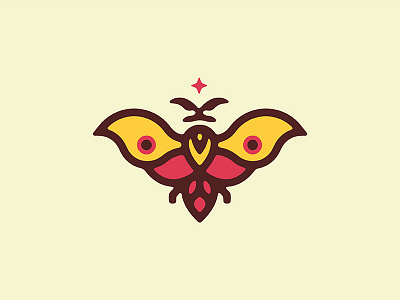 Nagual Moth icon identity logo magic mark moth nagual sorcery