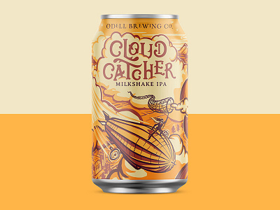 Odell Cloud Catcher IPA beer can craft packaging