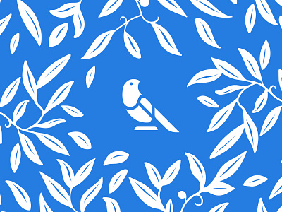 CCC 2 bird chorus flora foliage logo pattern song
