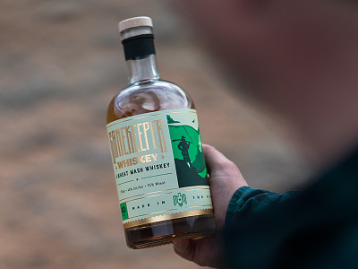 Grand Teton Distillery Gamekeeper Whiskey Label