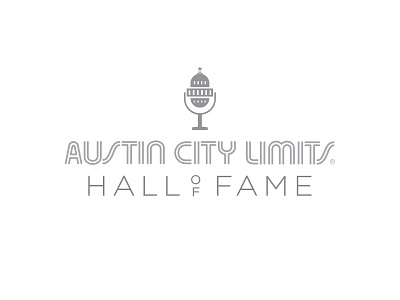 ACL Hall of Fame acl branding illustrator cc logo vector art