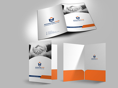 Real Estate Marketing Folder / presentation folder design