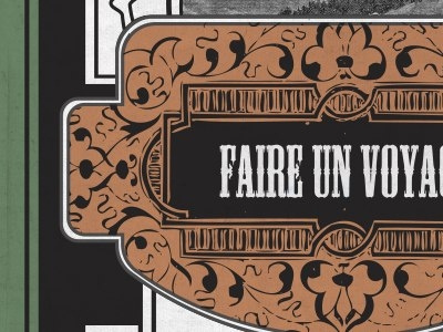 Faire Un Voyage: a commissioned poster