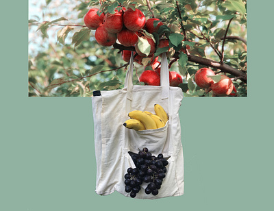 The Market Bag branding concept product