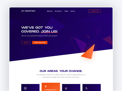 Mozantech Website consultant hero hero section homepage product product design responsive ui ui design uiux ux ux design website