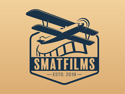 Smat Films Logo branding design flaks studio flaksstudio logo vector