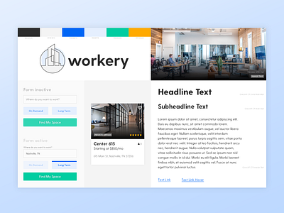 Workery Style Tile design style tile ui ui design