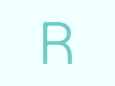 Capital R Glyph 2d adobe art artwork design font graphic design lettering modern type typeface typography vector