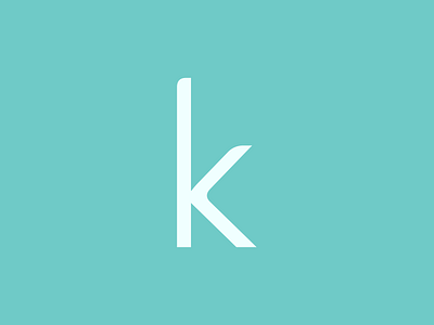 Lowercase k Glyph