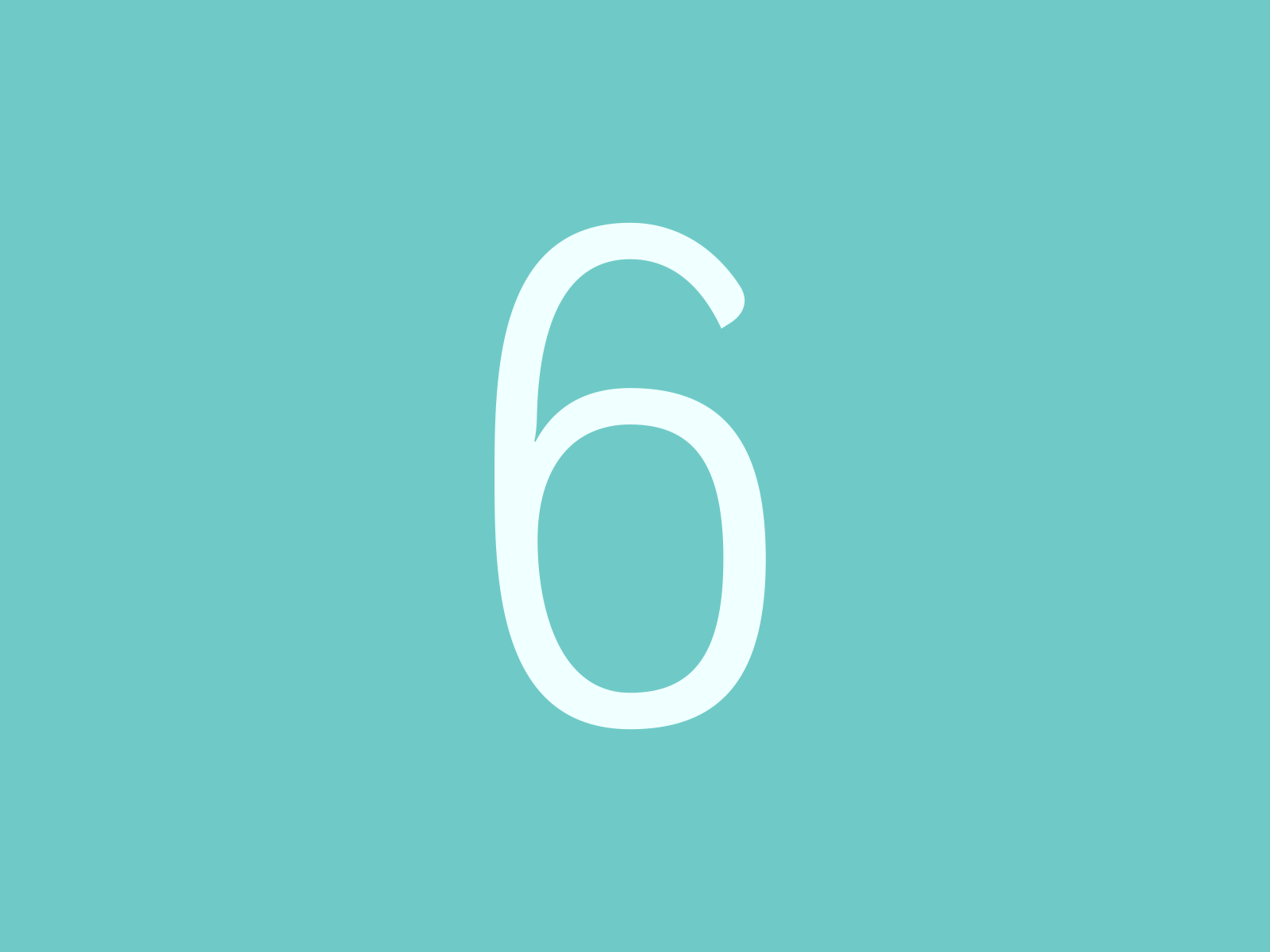 number-6-by-eksign-on-dribbble