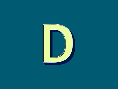 Capital Letter D