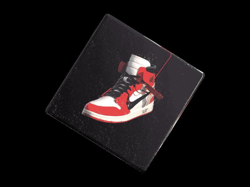 Refractions: OffWhite adobe after air animation design effects jordan mograph motion nike
