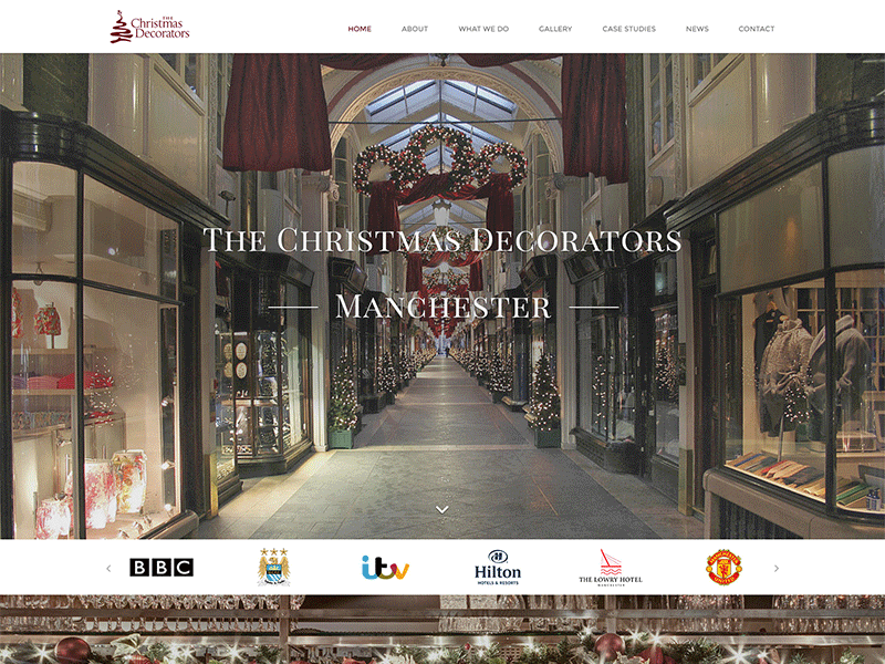 The Christmas Decorators Manchester by Callum Butler on Dribbble