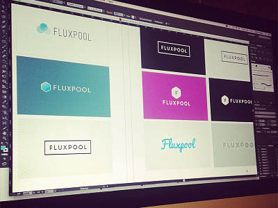 Web Application Branding branding concept icon identity illustrator logo script typography web