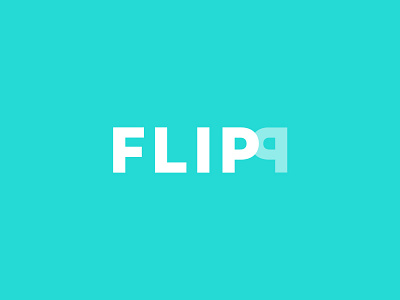 Flipp Logo branding concept flip flipp idea identity lettering letters logo typography wordmark