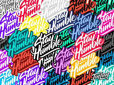 Stay Humble Stickers