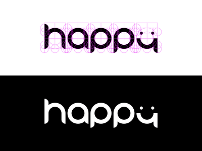 Be Happy :) golden ratio golden ratio logo happy logo logo design logotype