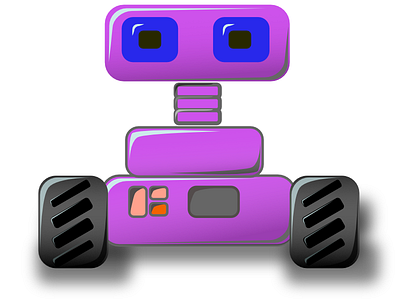 WeeBot affinity design illustration svg