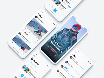 Snowboard Social App