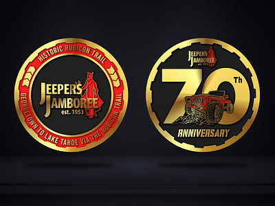 Coin Design // JEEPERS JAMBOREE (client : kevinarnold1979 )