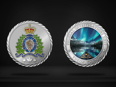 Coin Design // FEDERAL IVESTIGATION YUKON (client : nor_sec)