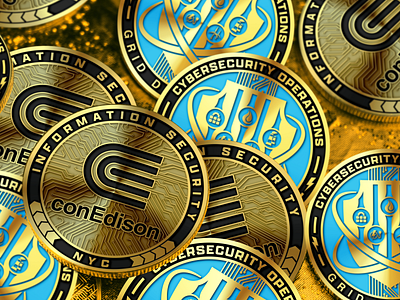 Coin Design // CONEDISON (client : sublimeelement) 3d animation coin crypto design graphic design logo