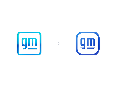 GM Redesign Concept branding cars generalmotors gm logo rebrand redesign vector