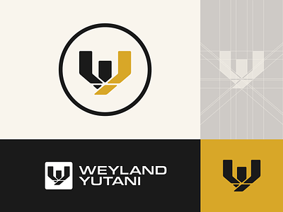 Weyland-Yutani Rebrand Concept alien brand branding fiction film logo movie science scifi weyland yutani