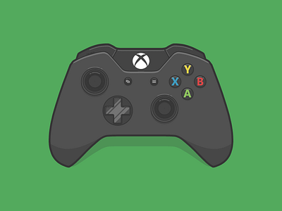 Xbox One Controller controller destiny fun games halo illustration one play titanfall vector video xbox