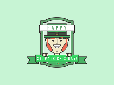 St Patrick's Day 2016 green illustration irish leprechaun st. patricks day