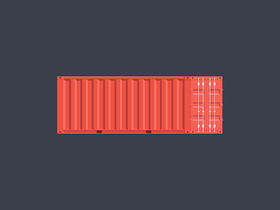 Shipping Container cargo container flat shipping