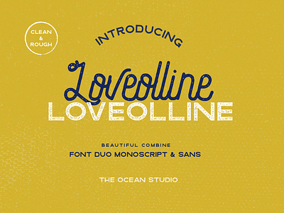 Loveolline Vintage Font Duo