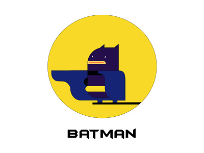 Batman design illustration