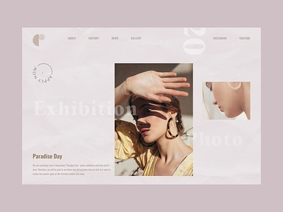 Irina Yakymenko's Photographer’s Website branding concept design grid grid layout layout photograhy photographer portfolio typography ui ux uxui website